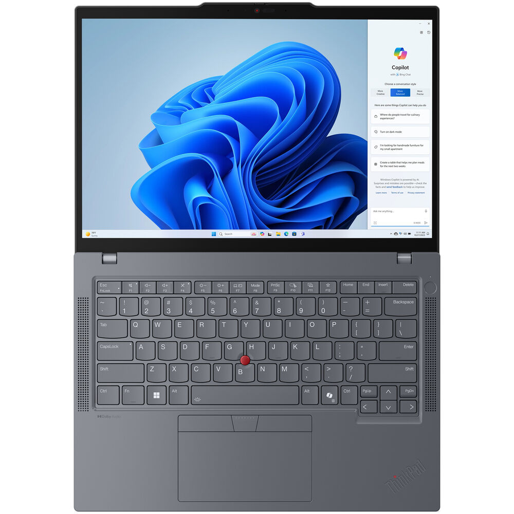 Lenovo - ThinkPad T14 Gen 5 14" Touch - Screen Laptop - AMD Ryzen 5 PRO with 32GB Memory - 512GB SSD - Gray_5