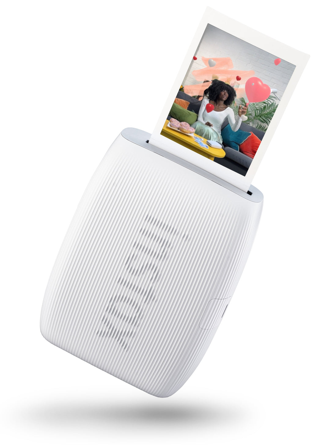 Fujifilm - INSTAX MINI LINK 3 Smartphone Printer - Clay White_10