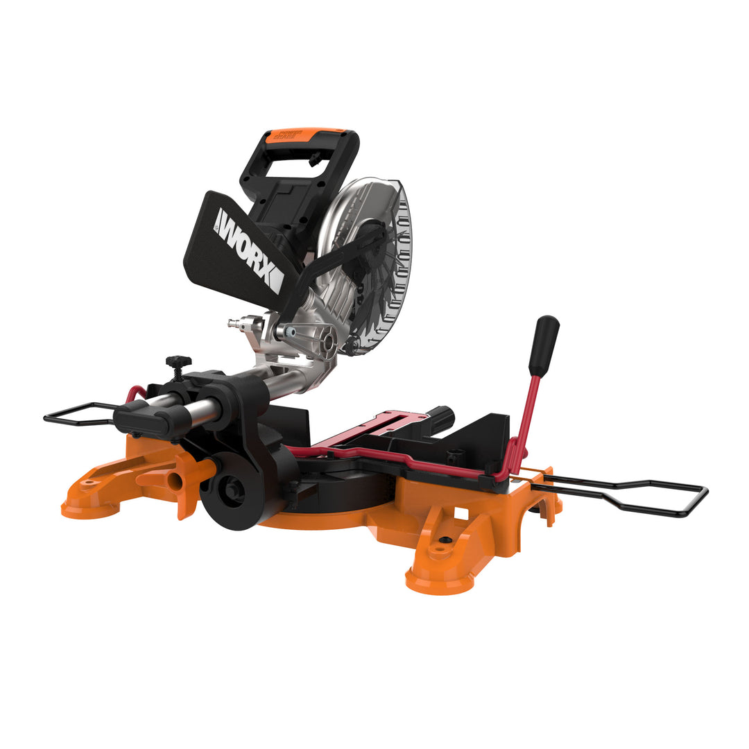 WORX - 20V 7.25" Cordless Compound Miter Saw (1 x 4.0 Ah Battery and 1 x Charger) - Black_2