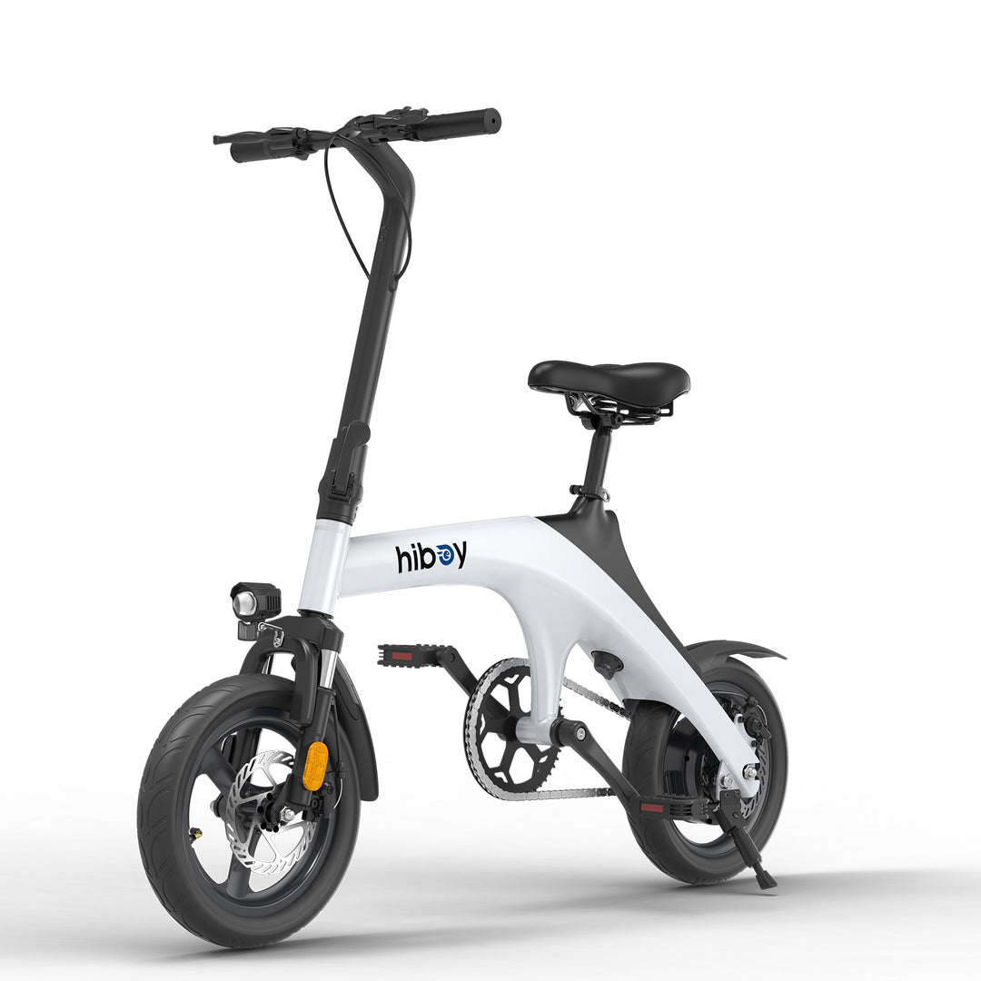 HiBoy - C1 Electric Bike w/ 43.5 mi Max Operating Range & 20 mph Max Speed - White_0