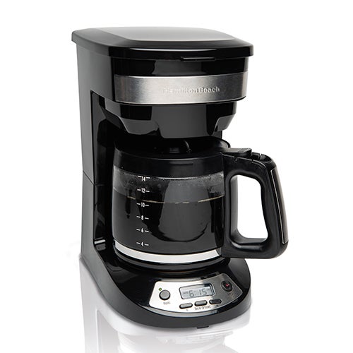 14 Cup Programmable Coffee Maker, Black_0