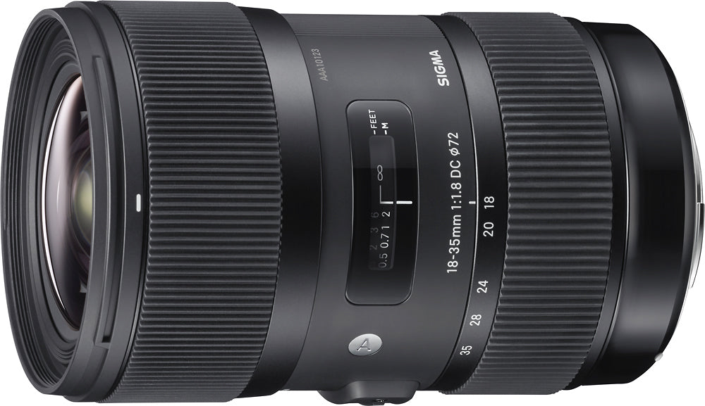 Sigma - 18-35mm f/1.8 DC HSM Art Standard Zoom Lens for Canon - Black_1