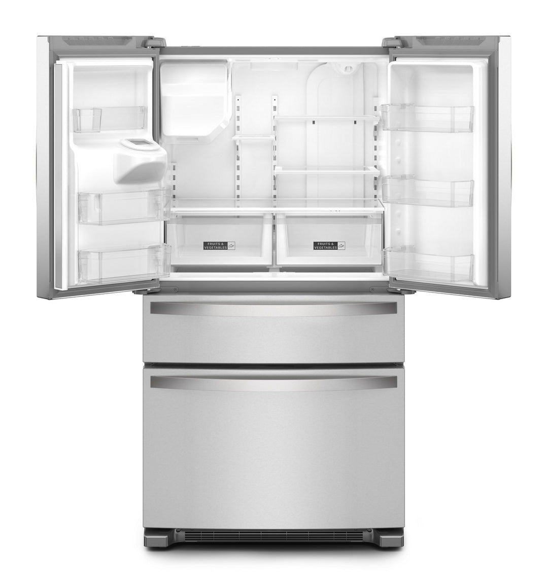 Whirlpool - 24.5 Cu. Ft. French Door Refrigerator with Two-Tier Freezer Storage - Stainless Steel_4