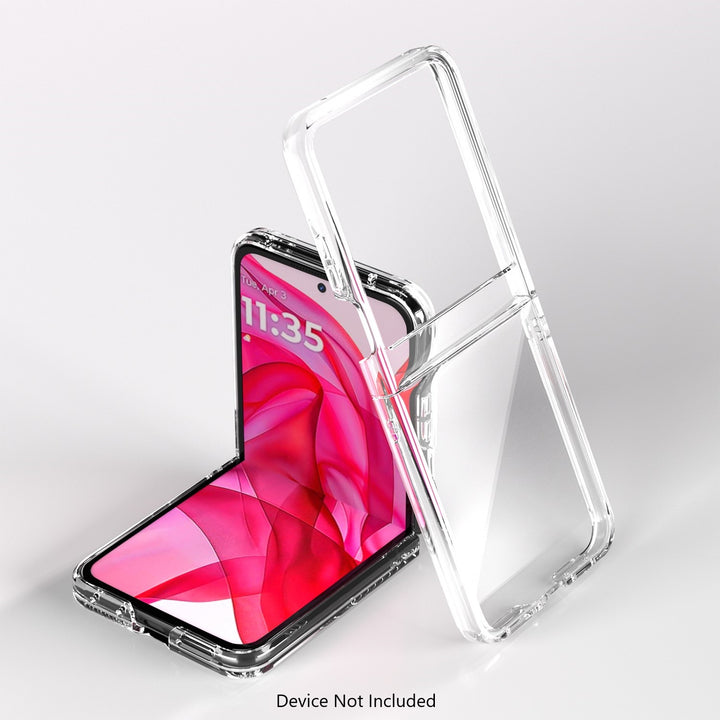 SaharaCase - Venture Series Hard-Shell Case for Motorola Razr (2024) - Clear_2