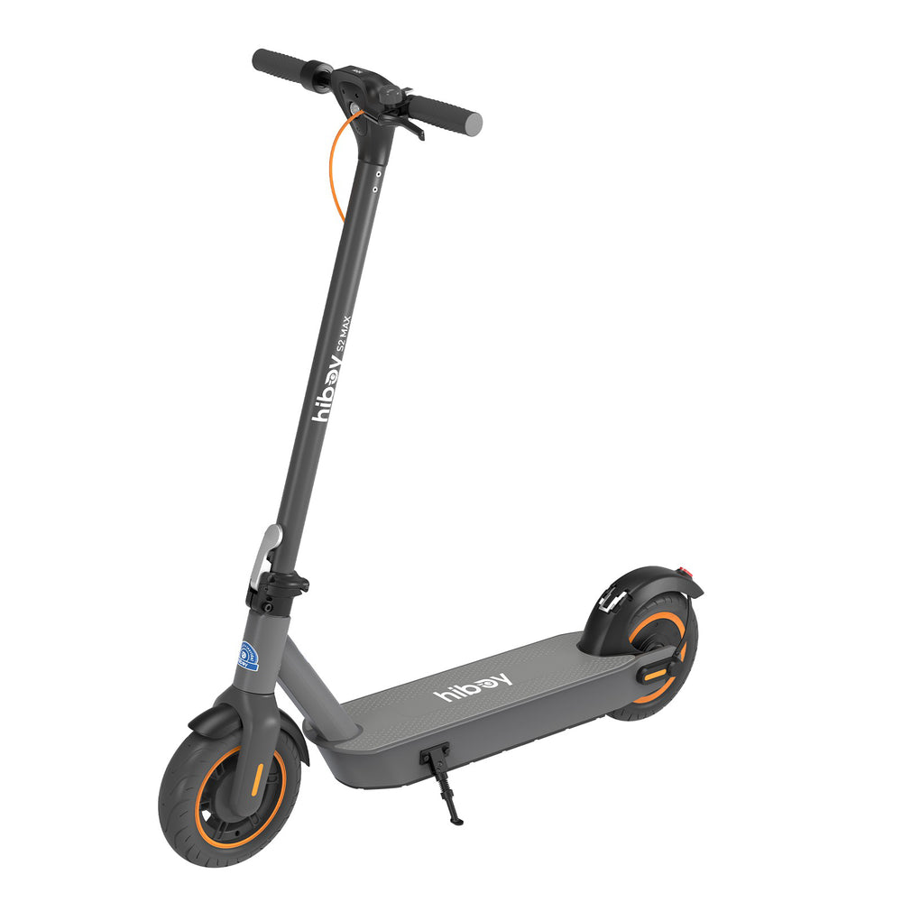 HiBoy - S2 MAX Foldable Electric Scooter w/ 40 mi Max Operating Range & 19 mph Max Speed - Grey_1