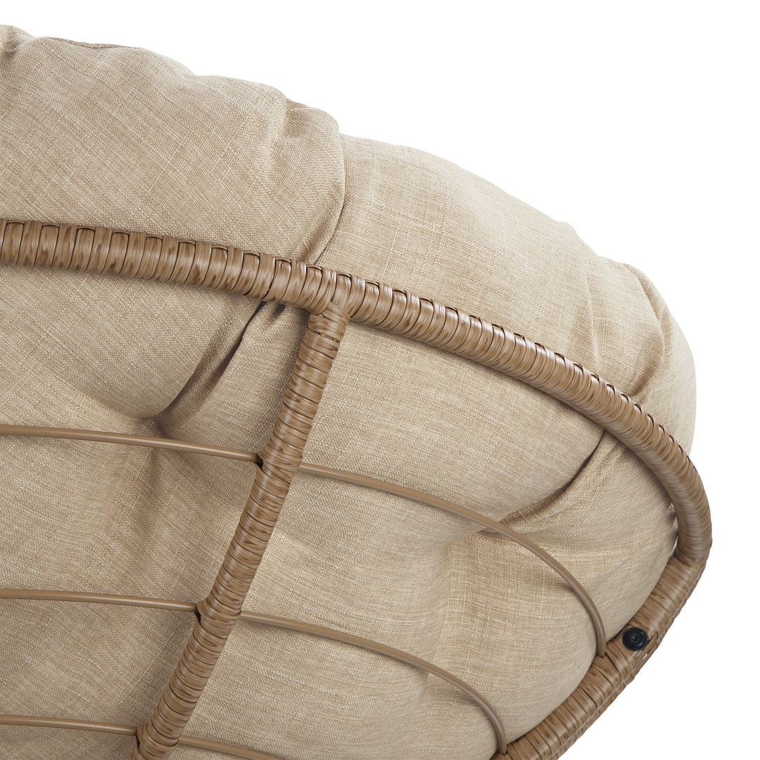 OSP Home Furnishings - Papasan Chair - Cream_7