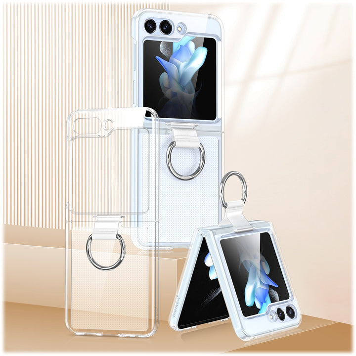 SaharaCase - Venture Series Ring Case for Samsung Galaxy Z Flip6 - Clear_3