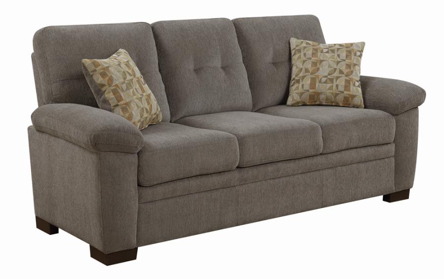 Fairbairn Upholstered Tufted Living Room Set Bundle