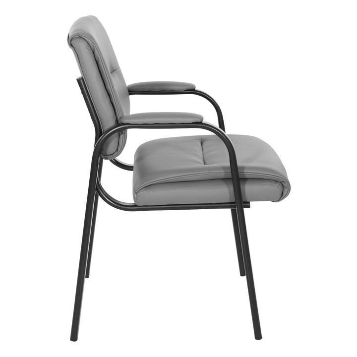 Office Star Products - Guest Chair - Grey/Black_2