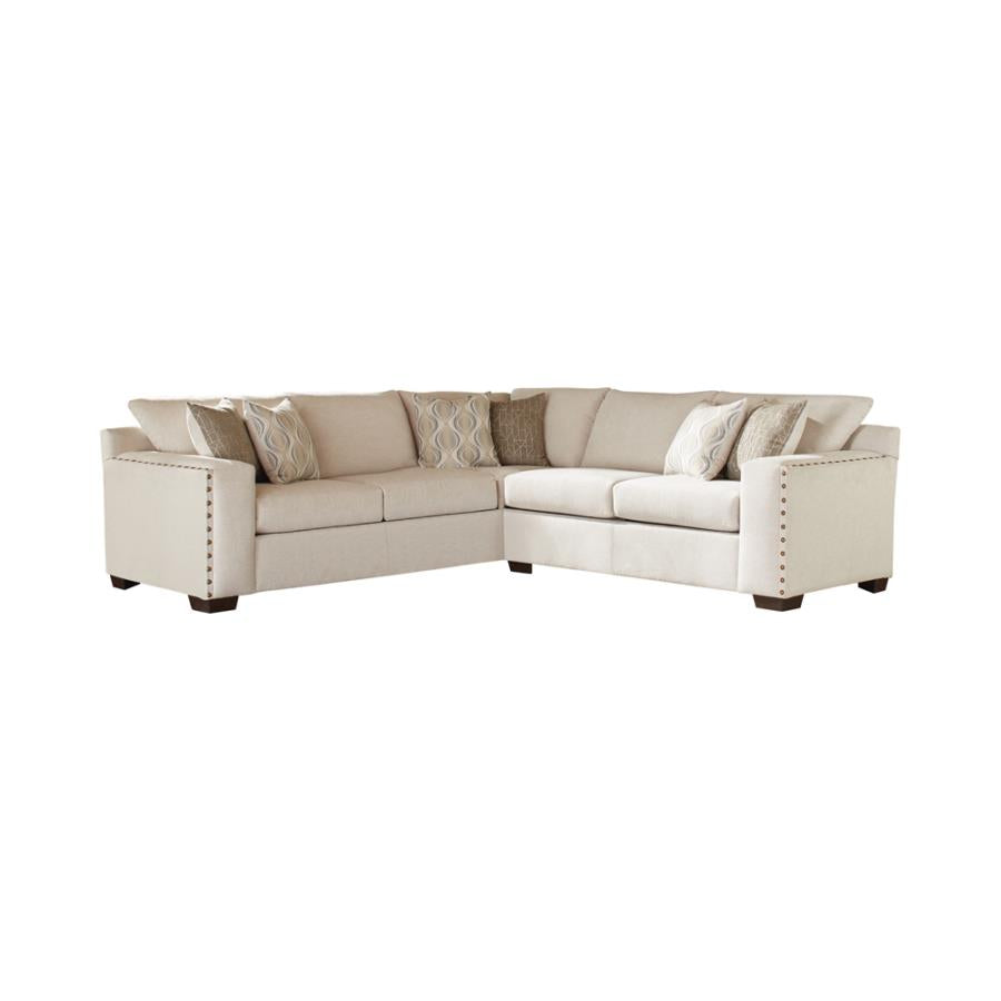 Aria L-shaped Sectional with Nailhead Oatmeal_2