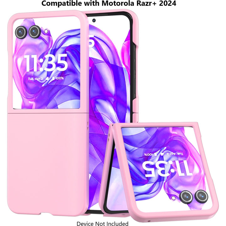 SaharaCase - Venture Series Hard-Shell Case for Motorola Razr+ (2024) - Desert Rose_1