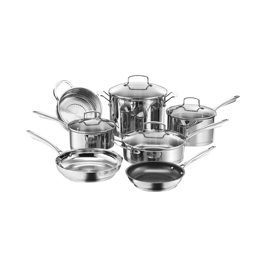 Cuisinart - Professional Series 11 Piece Stainless Set - stainless Steel_0