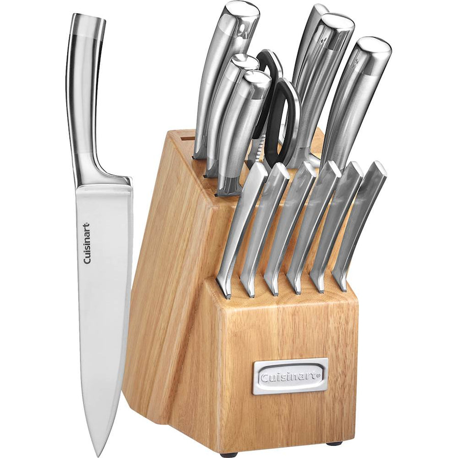 Cuisinart - Classic C99SS-15P 15-Piece Knife Set - Stainless steel_0