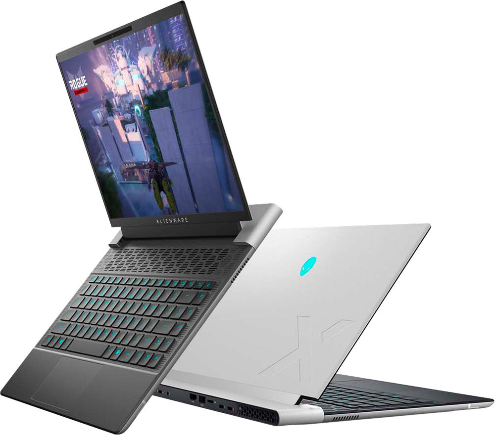 Dell - Alienware x14 R2 - 14'' QHD Laptop - 13th Gen Intel Core i7 - 16 GB Memory - NVIDIA GeForce RTX 4050 - 512 GB - Lunar Silver_1