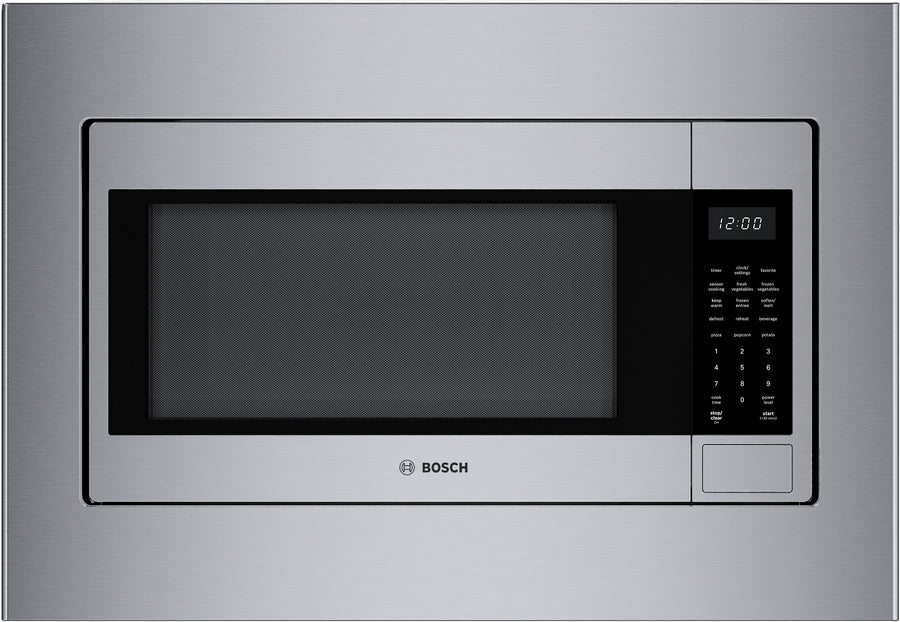 Bosch - 300 Series 2.1 Cu. Ft. Built-In Microwave with Sensor Cooking - Stainless Steel_0