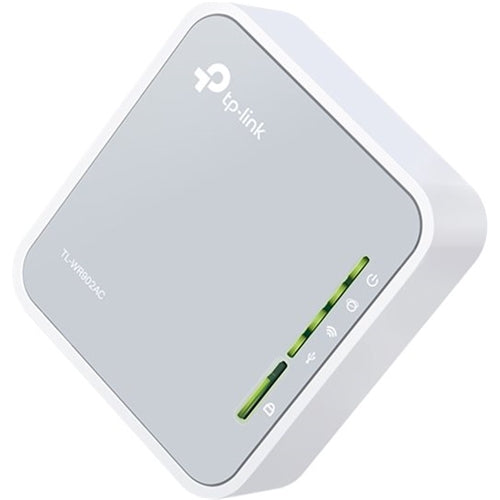 TP-Link - AC750 Dual-Band Wi-Fi Router - Silver/White_0