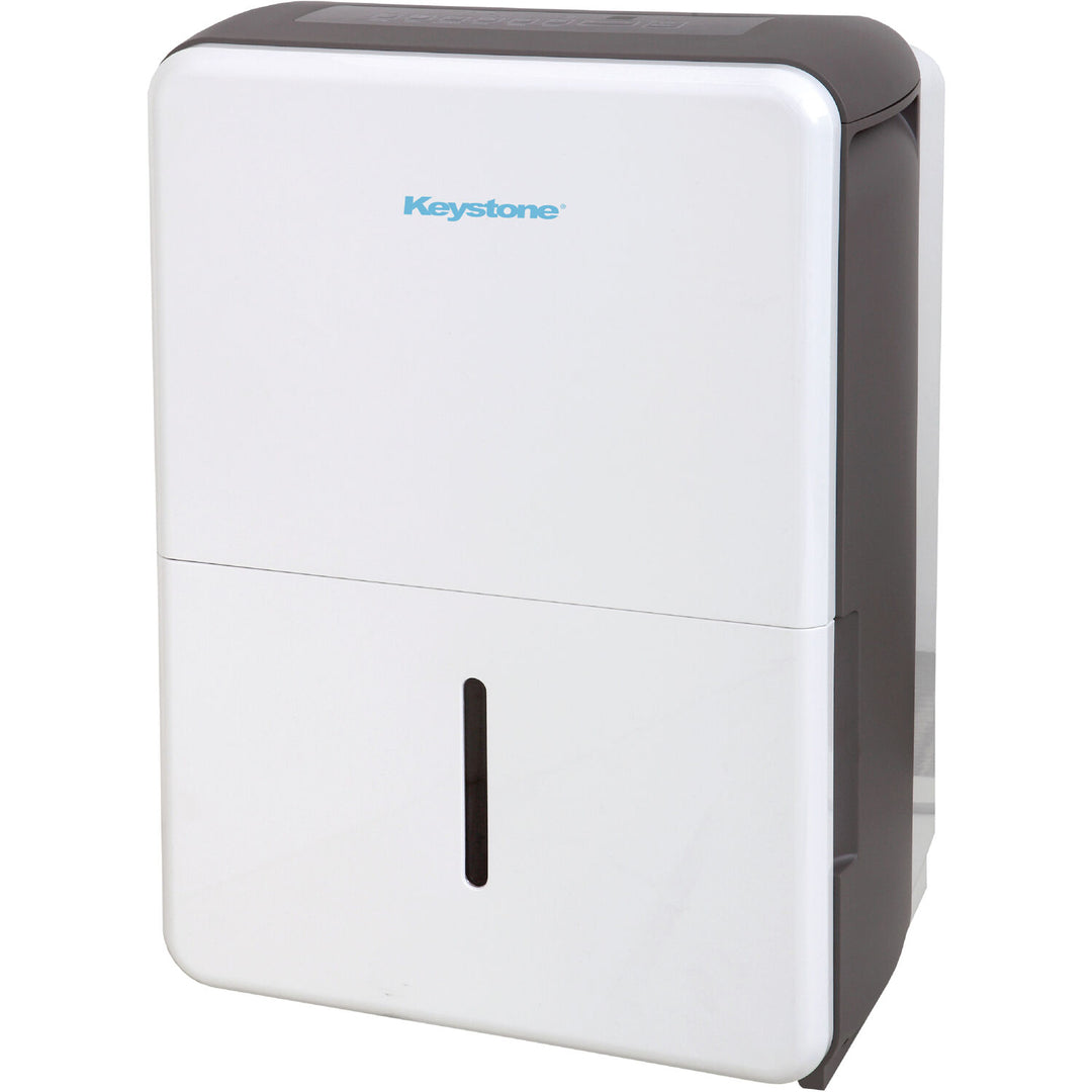 Keystone - 50 Pint Dehumidifier with Electronic Controls - White_13