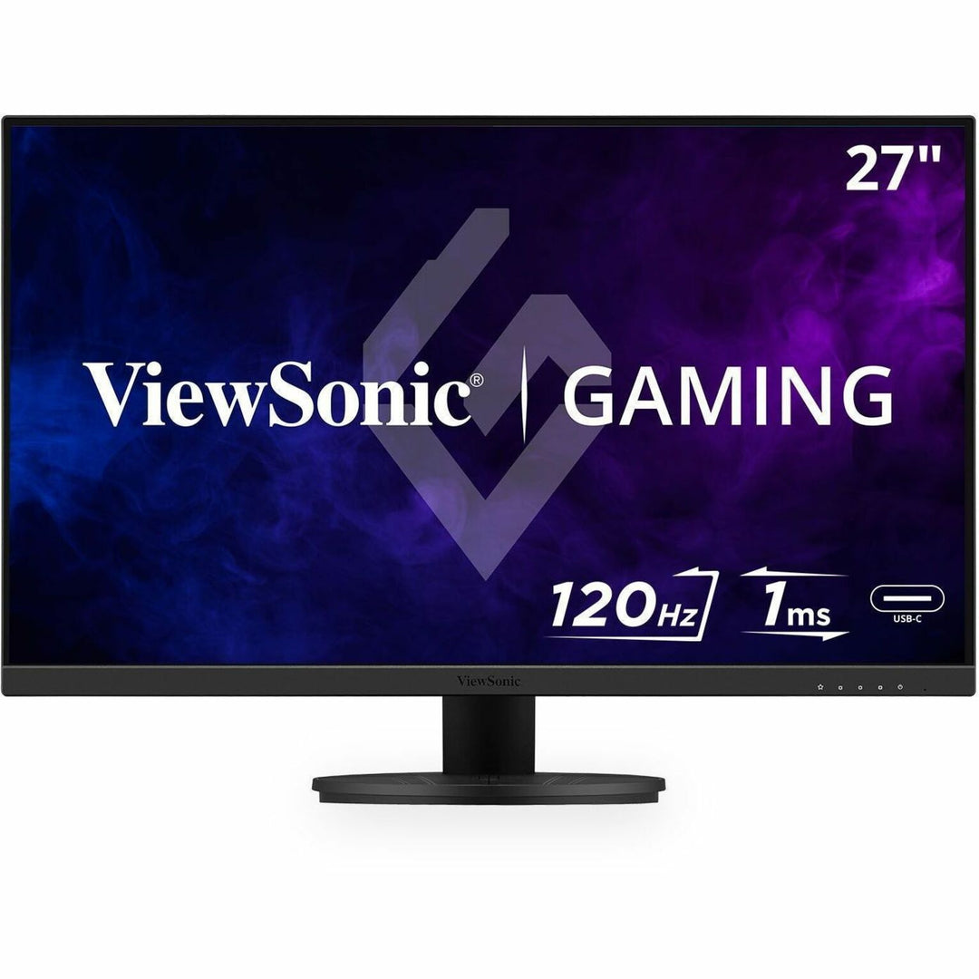 ViewSonic - VX2716A 27'' IPS LCD FHD 120HZ Gaming Monitor (USB-C, HDMI1.4, DP) - Black_0