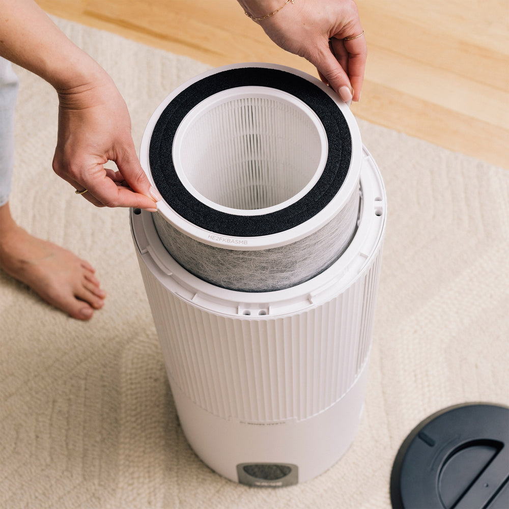 Shark  - Refurbished Air Purifier MAX with Anti-Allergen Nanoseal and HEPA Air Filter Technology - White_1