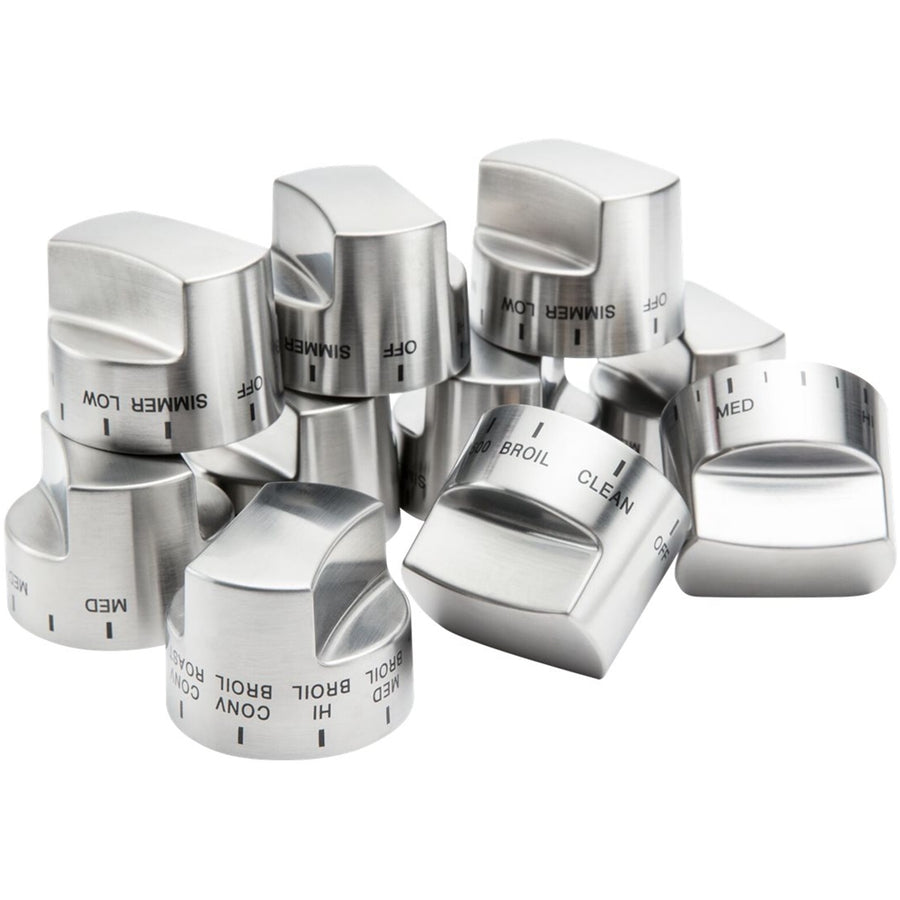 Viking - Control Knob Set for Ranges - Stainless Steel_0