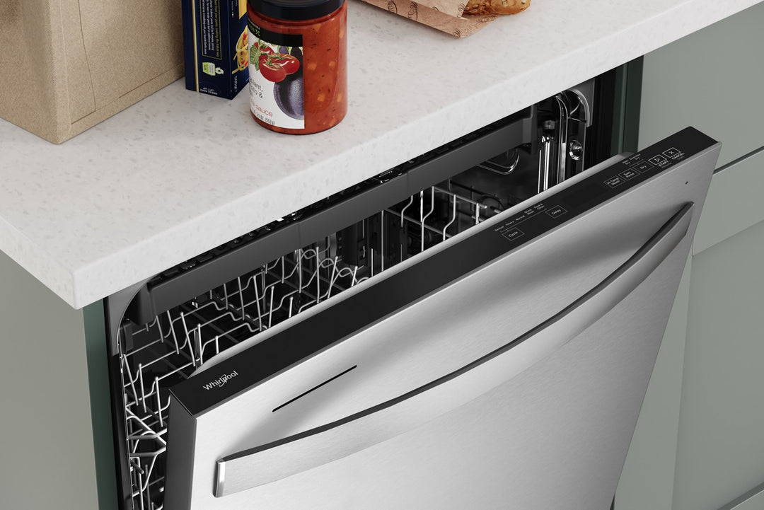 Whirlpool - 24" Top Control Built-in Stainless Steel Tub Dishwasher with 3rd Rack and 41 dBA - Stainless Steel_6