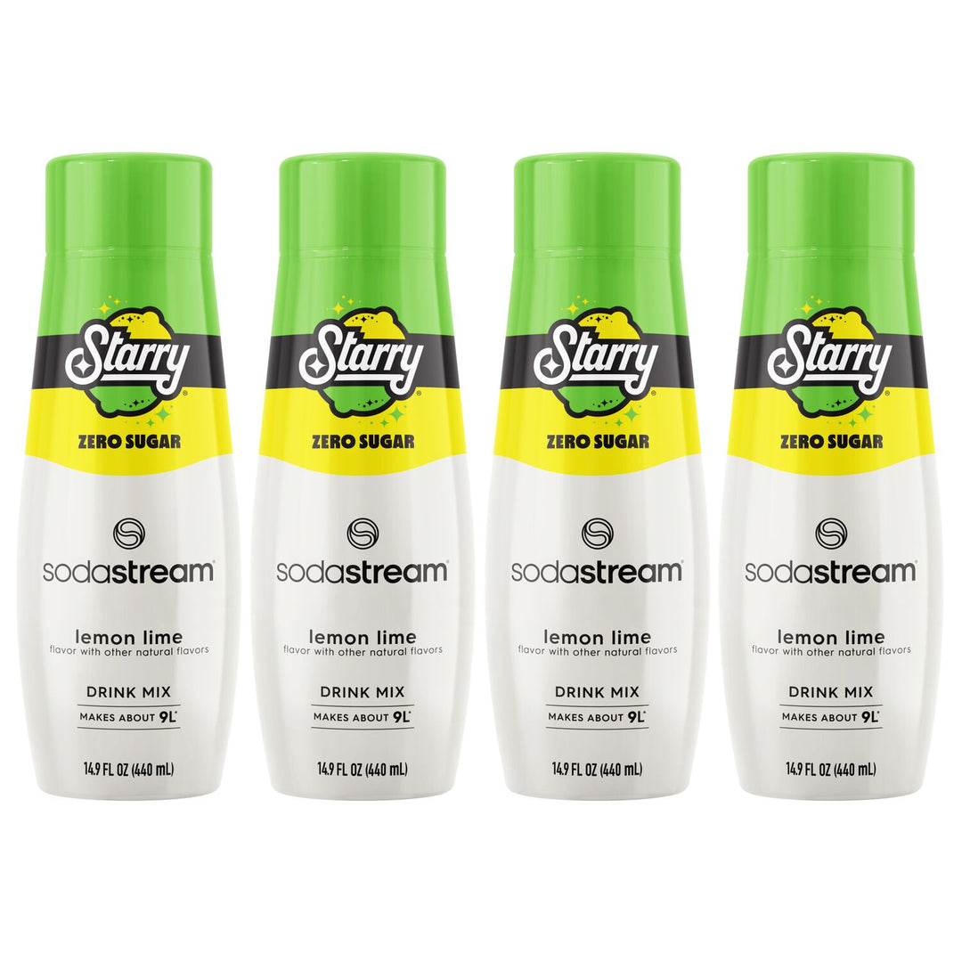 SodaStream - STARRY ZERO SUGAR LEMON LIME 4PK_0