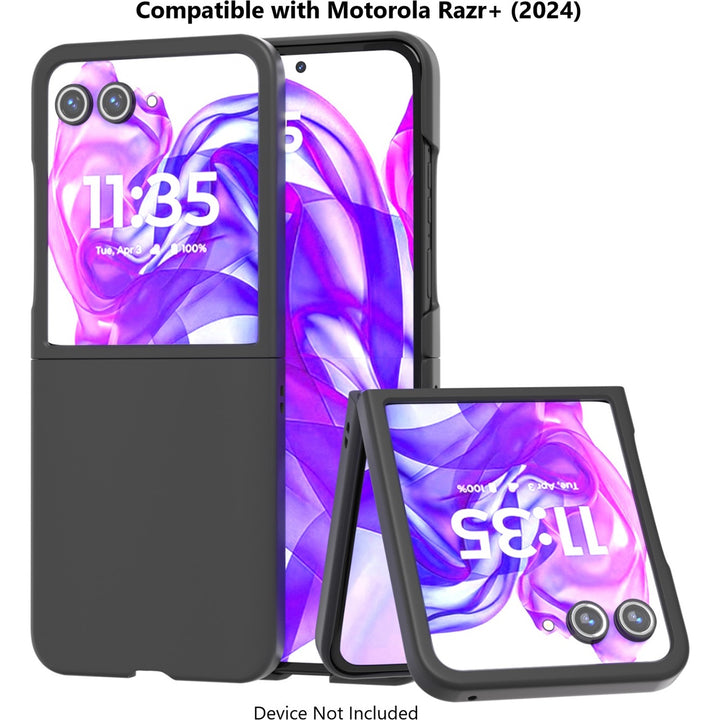 SaharaCase - Venture Series Hard-Shell Case for Motorola Razr+ (2024) - Scorpion Black_1