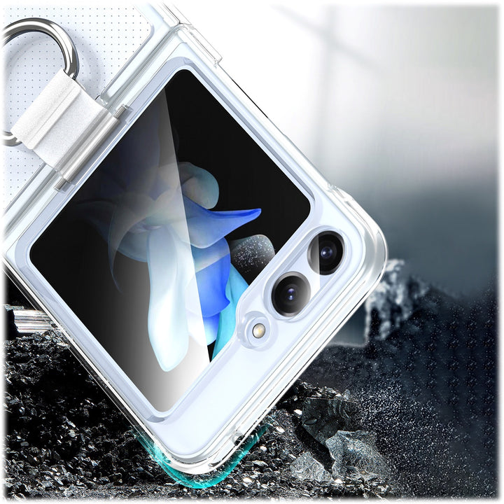 SaharaCase - Venture Series Ring Case for Samsung Galaxy Z Flip6 - Clear_5