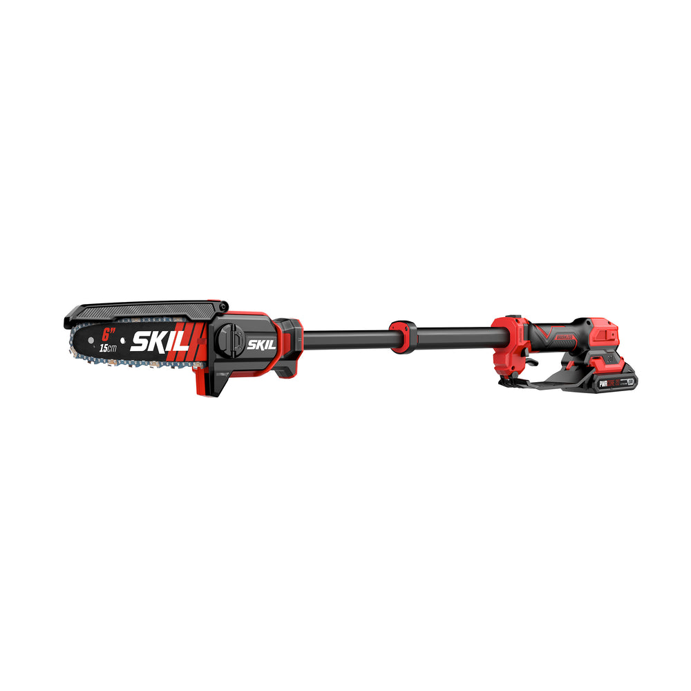 SKIL 20V 6" Pruning Saw Telescopic with 2.0Ah - red/black_1