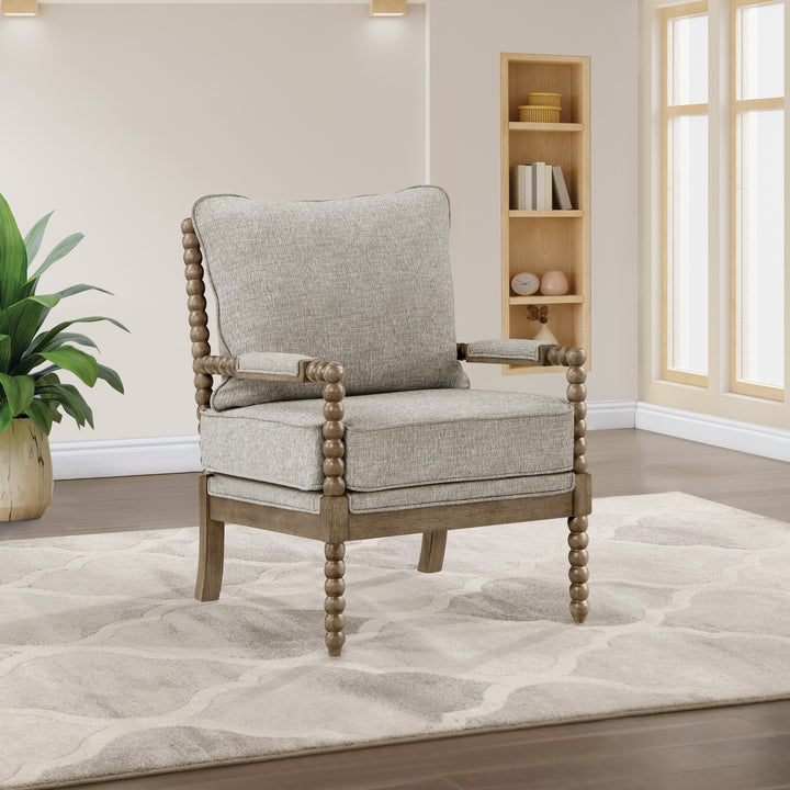 OSP Home Furnishings - Fletcher Spindle Chair - Fog_4