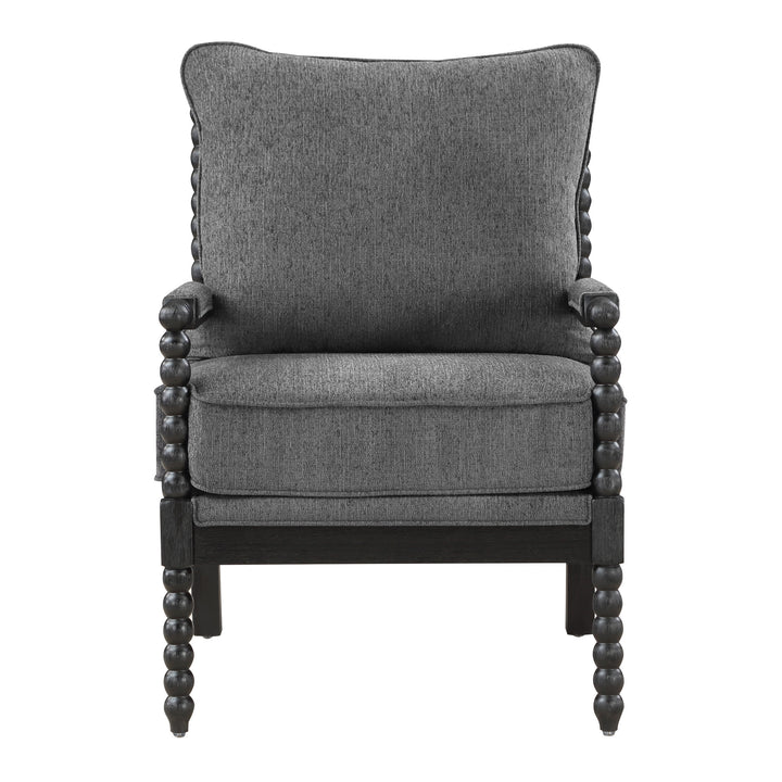 OSP Home Furnishings - Eliza Spindle Chair - Charcoal_0