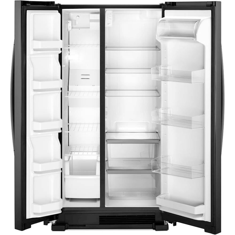 Whirlpool - 21.7 Cu. Ft. Side-by-Side Refrigerator - Black_4