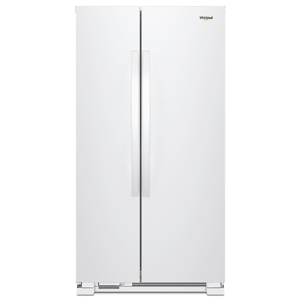 Whirlpool - 21.7 Cu. Ft. Side-by-Side Refrigerator - White_0