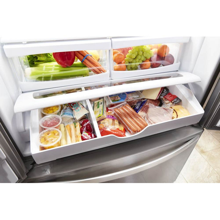 Whirlpool - 19.7 Cu. Ft. French Door Counter-Depth Refrigerator - Stainless Steel_6