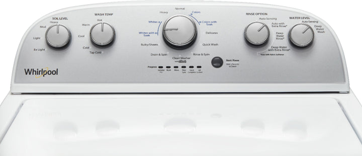 Whirlpool - 3.8 Cu. Ft. High Efficiency Top Load Washer with 360 Wash Agitator - White_7