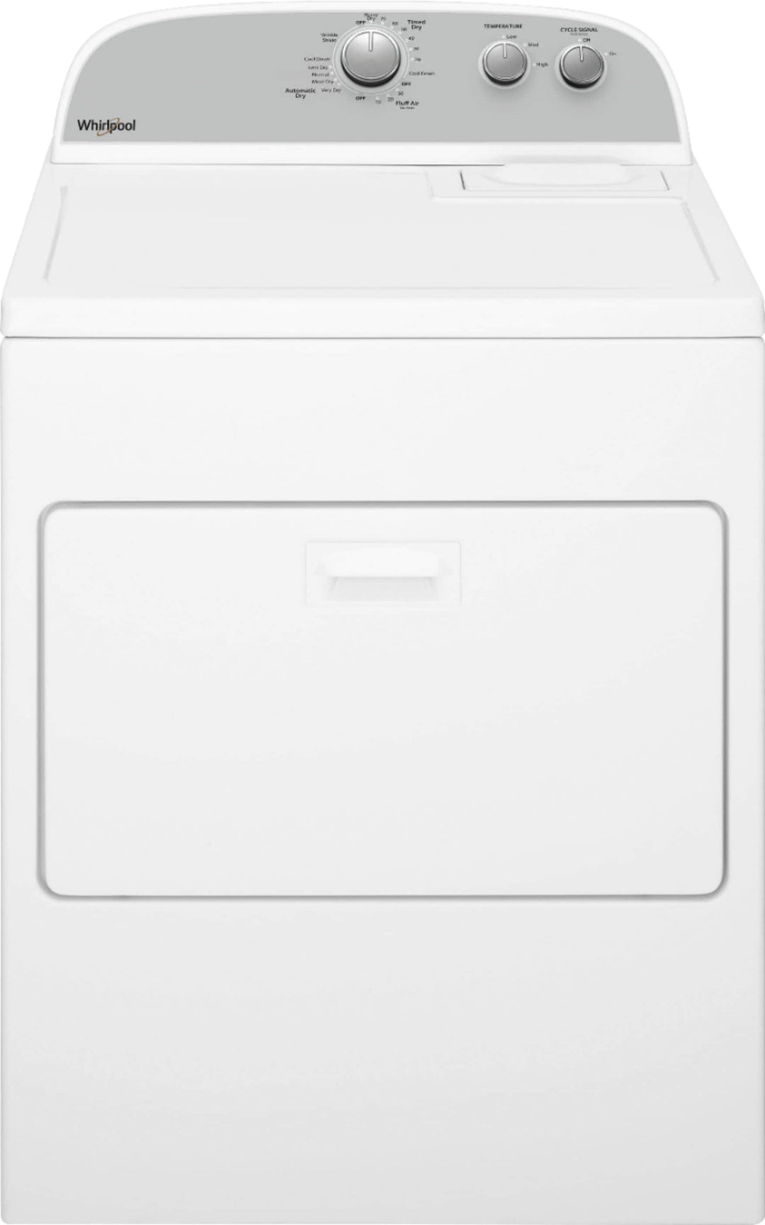 Whirlpool 3.8 Cu Ft Top Load Washer & 7 cu ft Electric Dryer Bundle - White