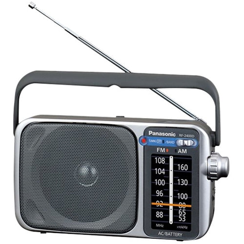 Panasonic - Portable Digital AM/FM Radio - Silver_0
