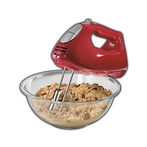 ensemble Hand Mixer w/ Snap-On Case Red_0
