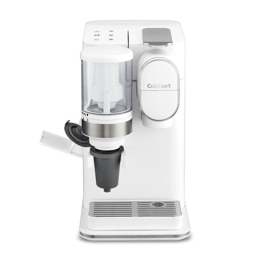 Cuisinart - Grind & Brew Single-Serve Coffeemaker - White_0