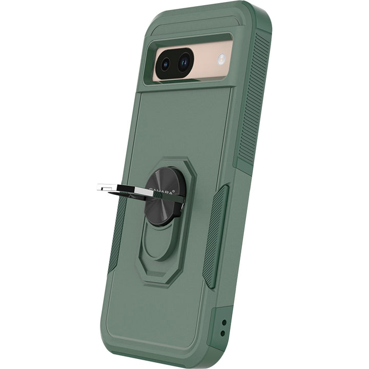 SaharaCase - Raider Series Kickstand Case for Google Pixel 8a - Cactus Green_1