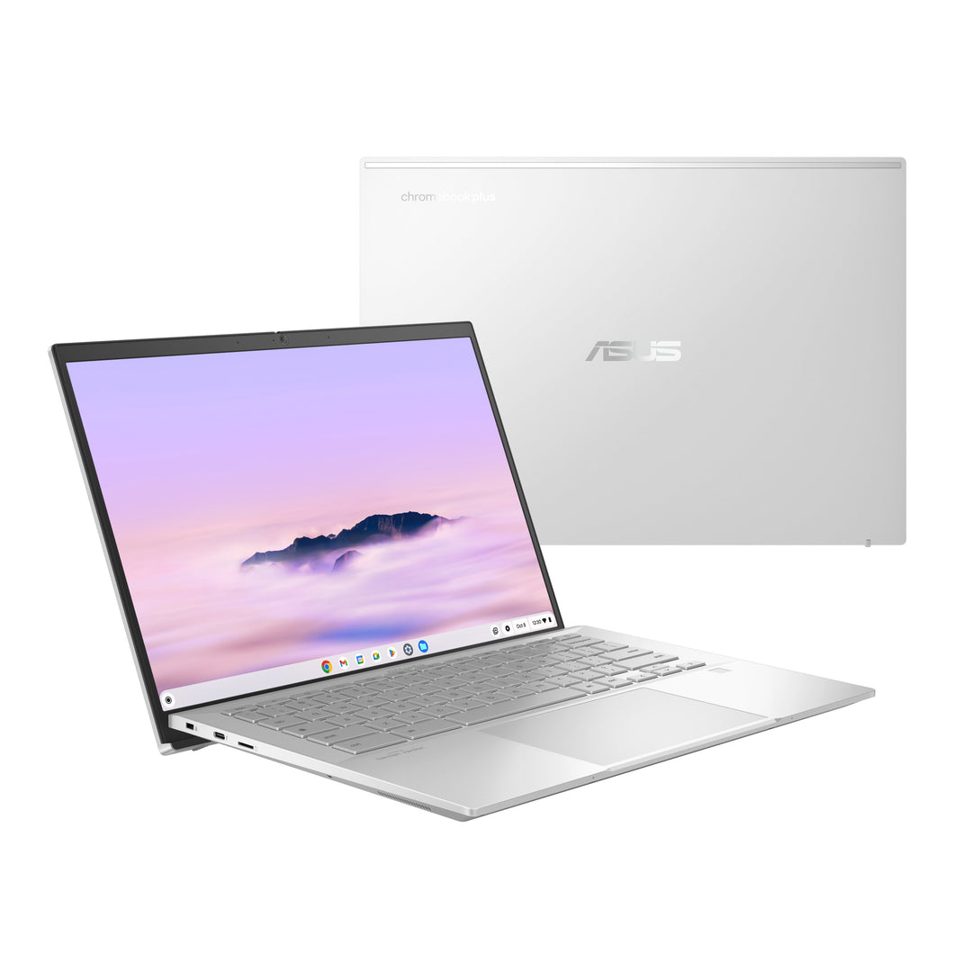 ASUS - Expertbook CX54 Chromebook Plus 14" Laptop with Google AI - Intel Core Ultra 5 with 8GB Memory - 128GB SSD - Fog Silver_11