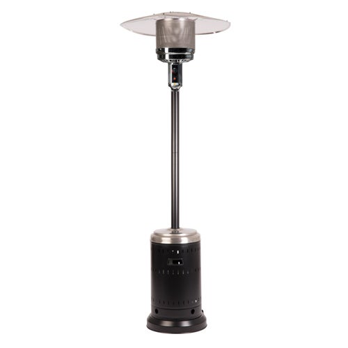 Onyx & Stainless Steel Finish Commercial Patio Heater_0