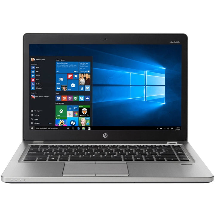 HP - EliteBook 14" Refurbished Laptop - Intel Core i5 - 8GB Memory - 128GB Solid State Drive - Black_0