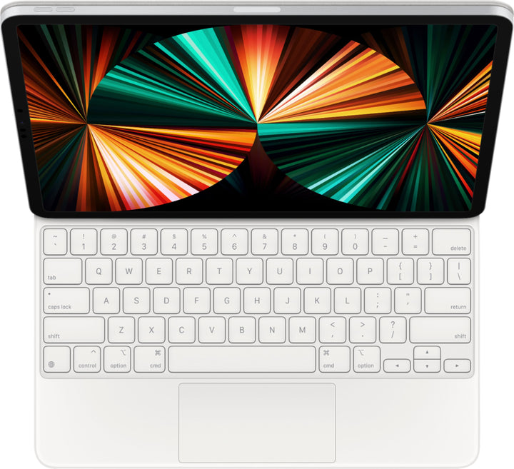Apple - 12.9-Inch iPad Pro, Apple Pencil & Magic Keyboard Silver Bundle