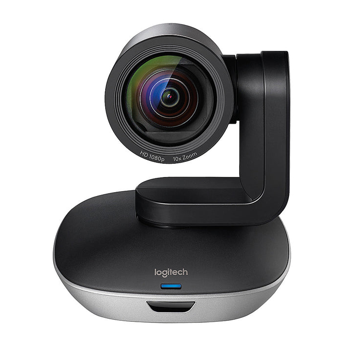Logitech - GROUP Videoconferencing System Bundle with Expansion Microphones for Mid to Large-sized Meeting Rooms - Black_2