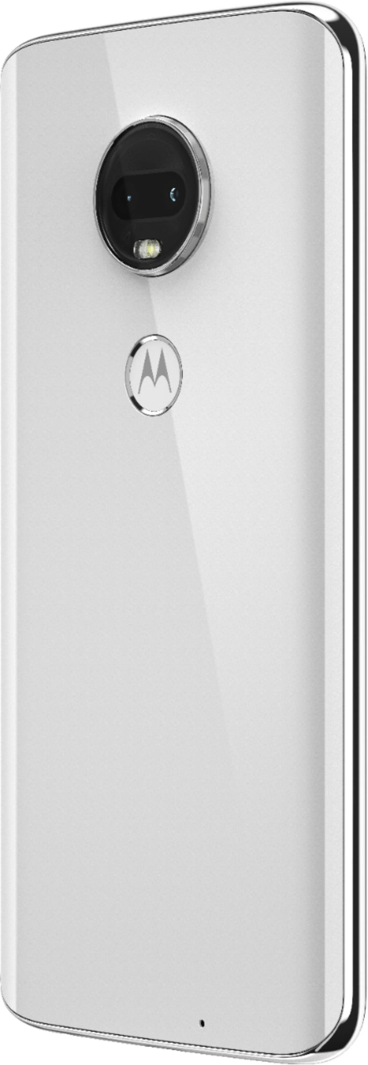 Motorola - Geek Squad Certified Refurbished moto g⁷ with 64GB Memory Cell Phone (Unlocked) - Clear White_4