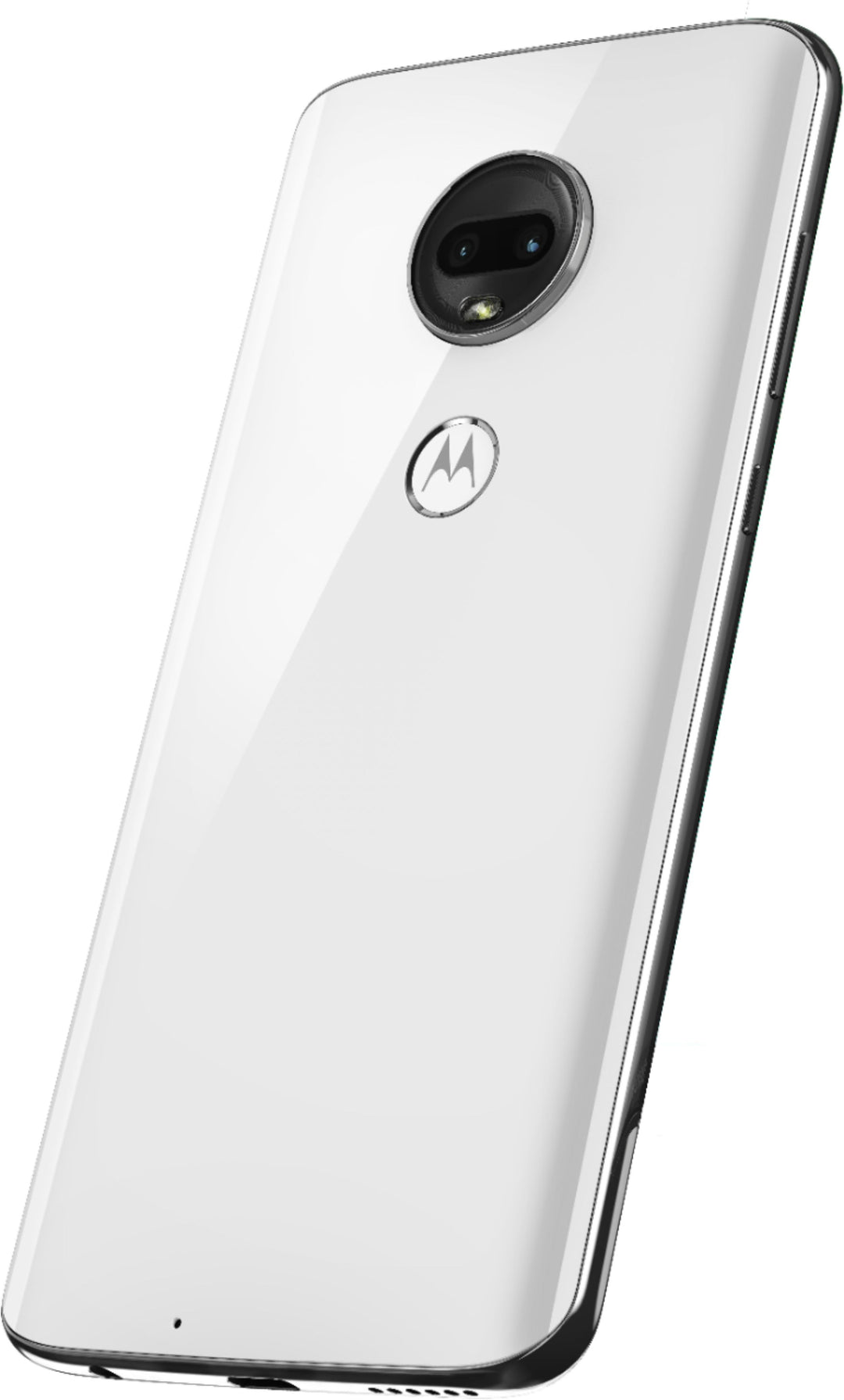 Motorola - Geek Squad Certified Refurbished moto g⁷ with 64GB Memory Cell Phone (Unlocked) - Clear White_8