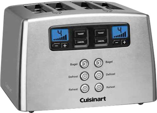 Cuisinart - Touch to Toast 4-Slice Toaster - Stainless Steel_1