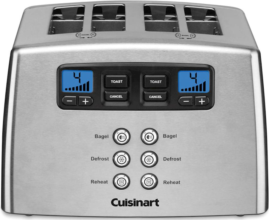Cuisinart - Touch to Toast 4-Slice Toaster - Stainless Steel_0