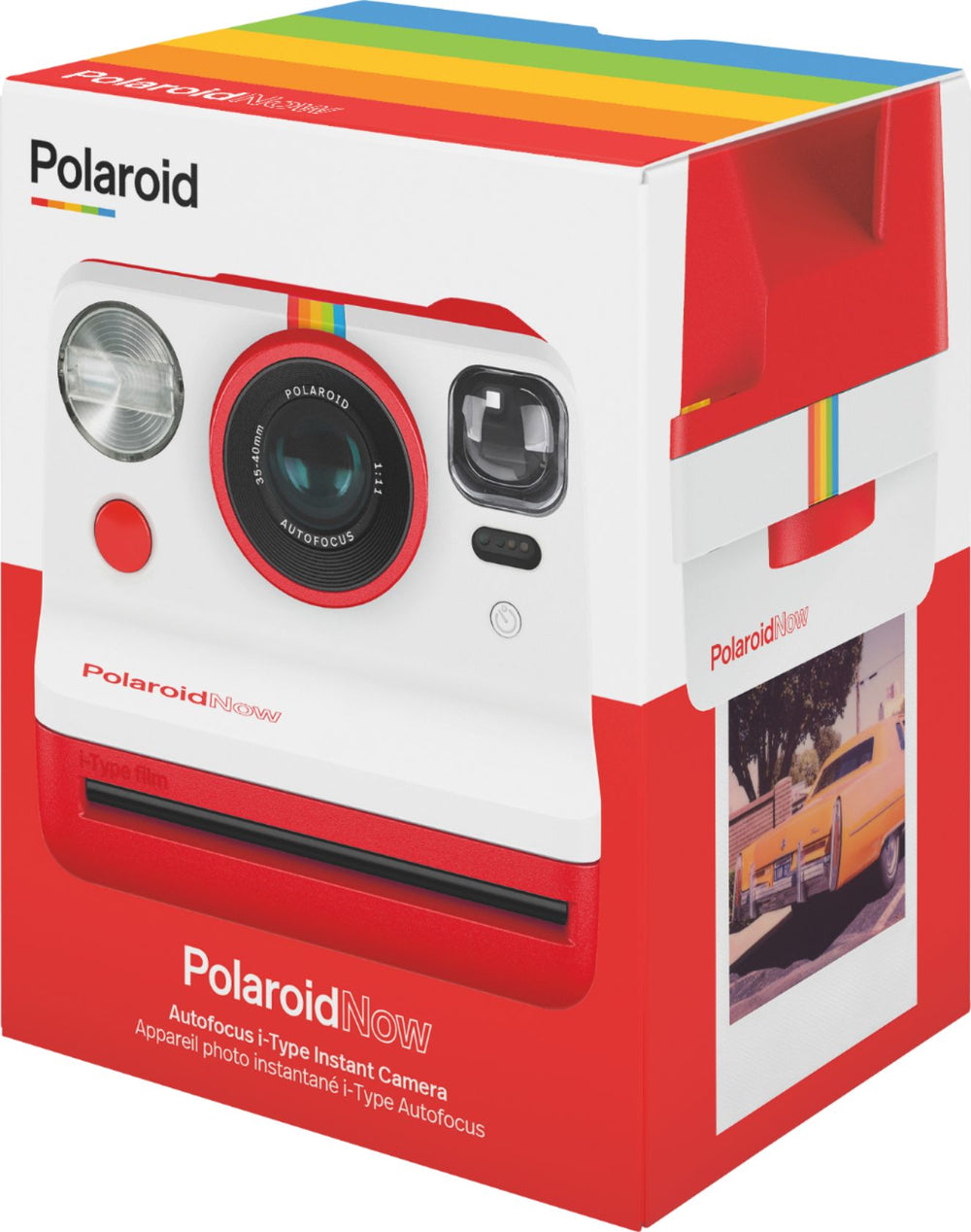 Polaroid Now Instant Film Camera - Red_1